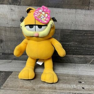 Garfield Plush Play By Play Vintage Cartoon Character Stuffed Animal Toy Gift
